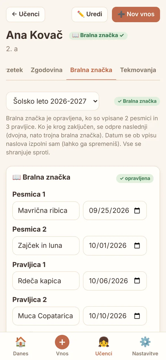 Bralna značka